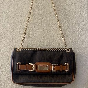 Michael Kors bag with chain.